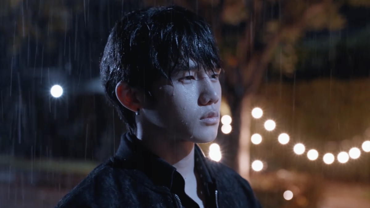 Still from 'Payback', Sun walking in the rain