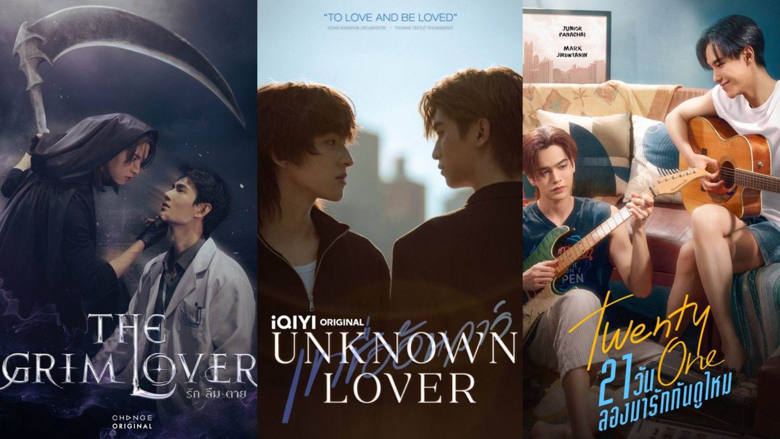 Upoming BL Series in Fall / December 2026: The Grim Lover, Unknown Lover, Twenty One