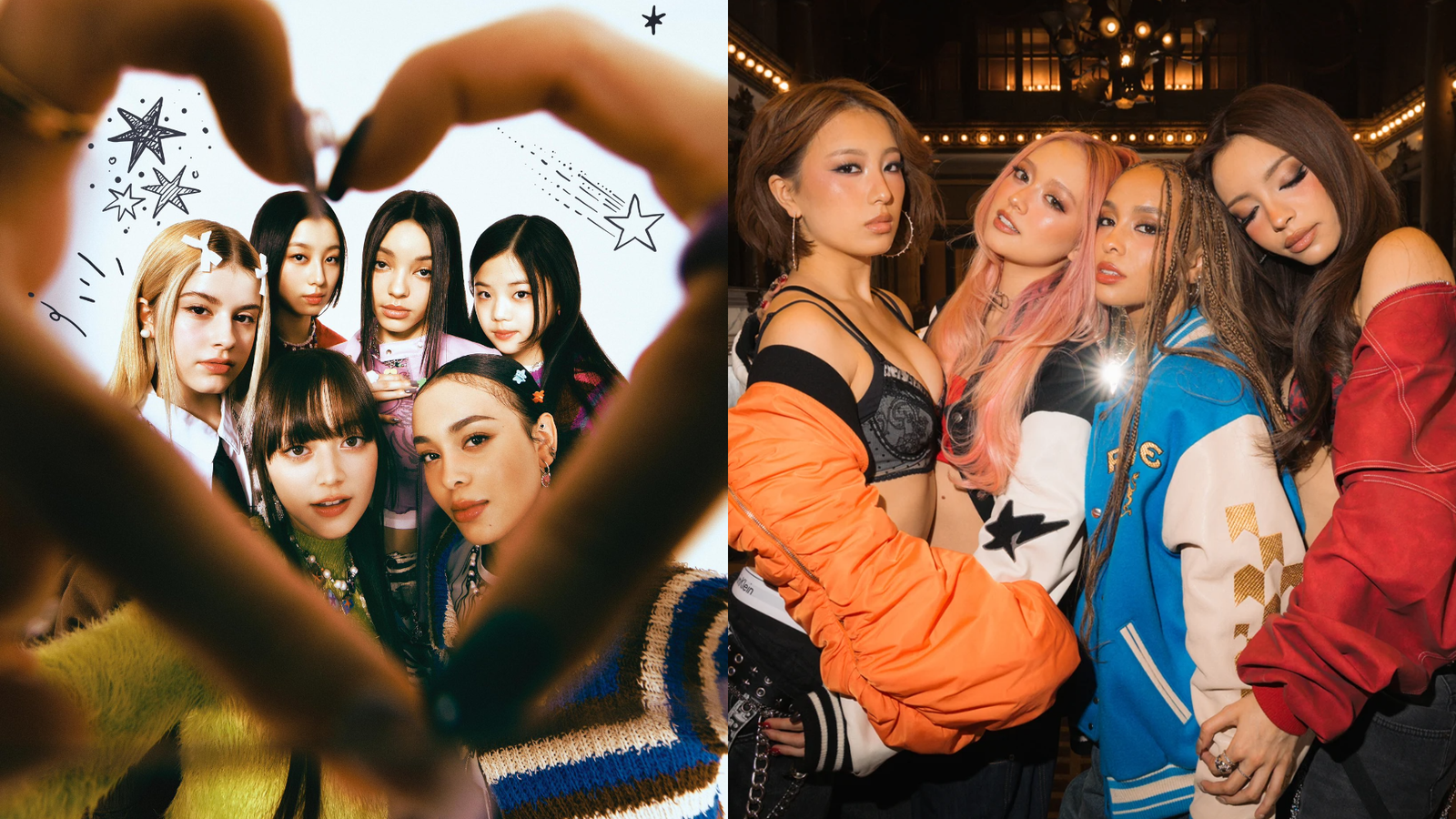 VCHA on the left, GIRLSET on right: why did GIRLSET become more successful?
